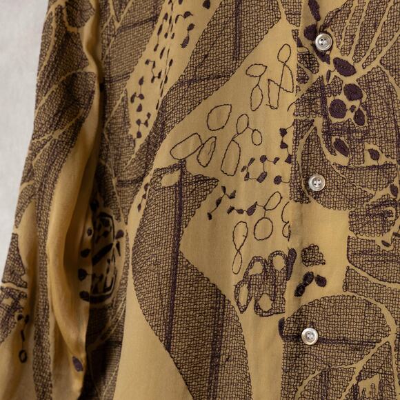 Sefr Men Sense Ommi Embroidery Shirt Omid Embroid Size L (Pre-owned) - Picture 10 of 12